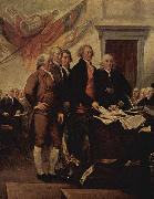 John Trumbull The Declaration of Independence, July 4, 1776 painting